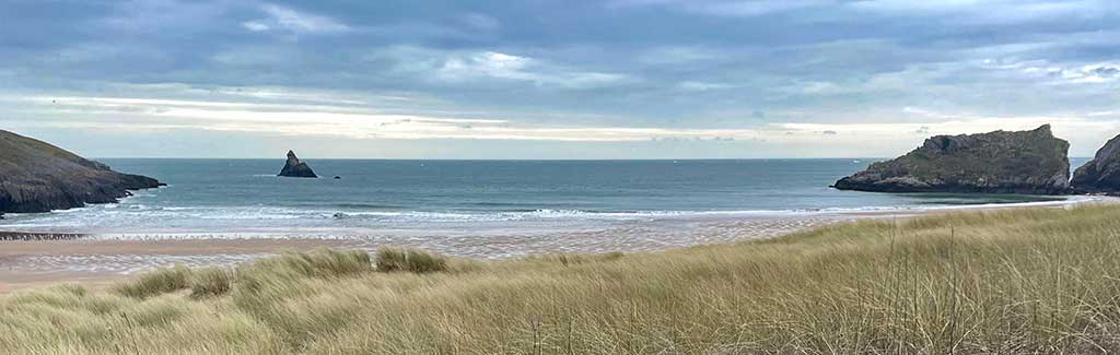 Wales Coast Path Run - Stackpole Quay to Green Bridge of Wales - A ...