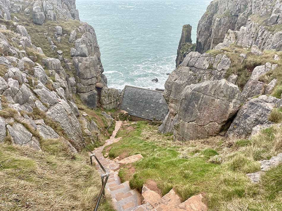 Wales Coast Path Run - Stackpole Quay to Green Bridge of Wales - A ...
