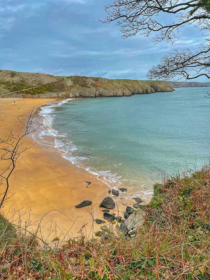 Wales Coast Path Run - Stackpole Quay to Green Bridge of Wales - A ...