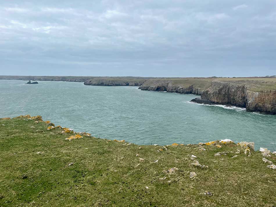 Wales Coast Path Run - Stackpole Quay to Green Bridge of Wales - A ...