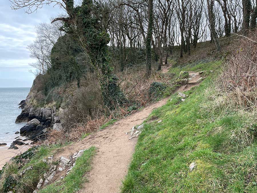 Wales Coast Path Run - Stackpole Quay to Green Bridge of Wales - A ...