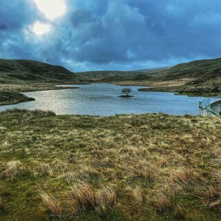 Lake in the Cambrian Mountains