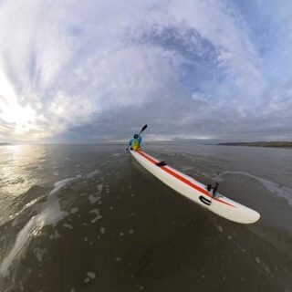 Paddling Out