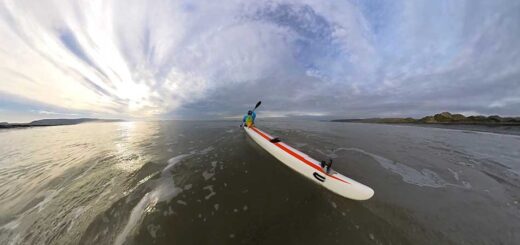 Paddling Out