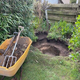 Digging a Pond