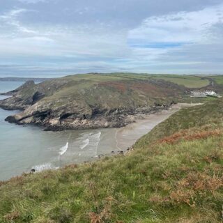 Looking down on Nolton Haven
