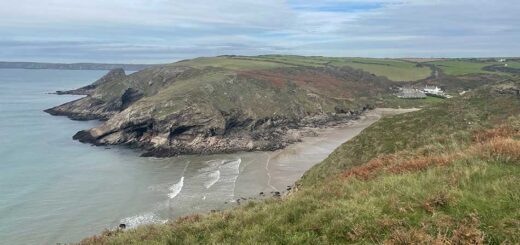 Looking down on Nolton Haven