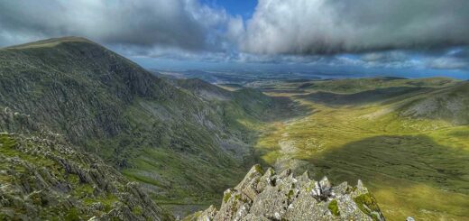 Looking down the Valley to Bethesda