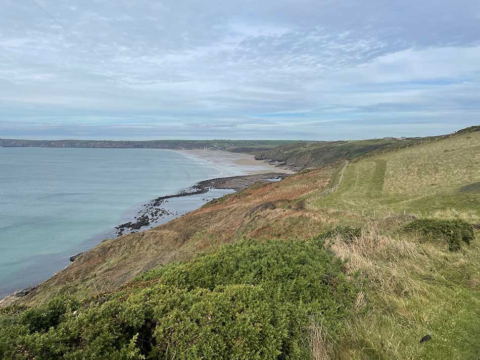 Newgale Ahead of me