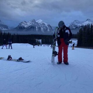 Snowboarding