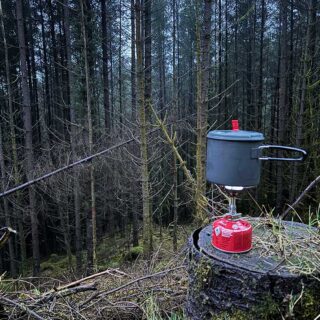 Breakfast Coffee in the Forest