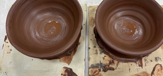 Pottery throwing by Alan