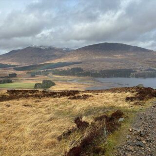 Rainbow over Loch Tulla