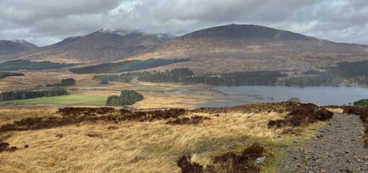 Rainbow over Loch Tulla