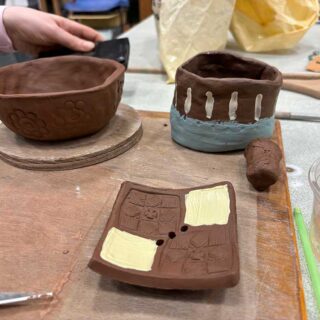 Soap Dish, Pot and Bowl