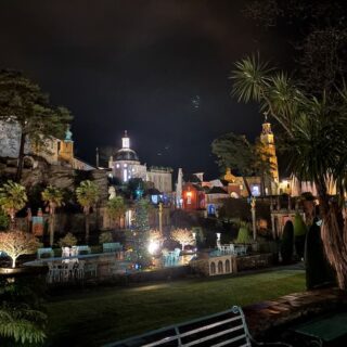 The village at night