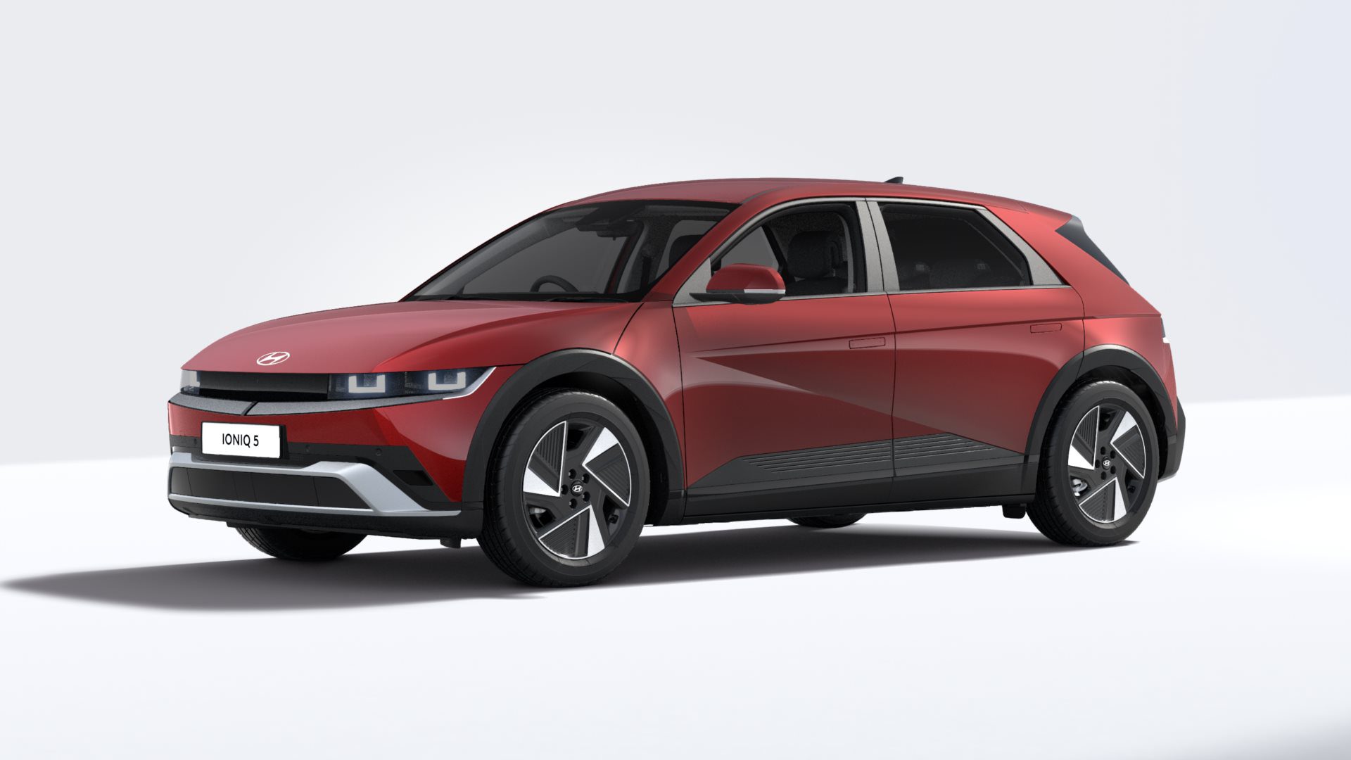 Ioniq 5 in Ultimate Red