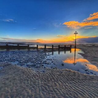 Ynyslas Sunset Colours