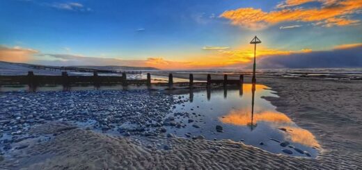 Ynyslas Sunset Colours