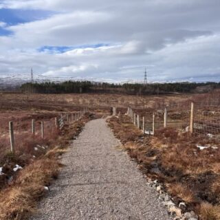 Immaculate paths to Cannich