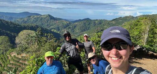 Hiking through Coffee plantations