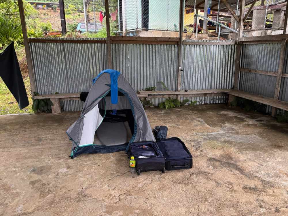 Home for the night