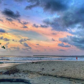 Sunset at Cahuita
