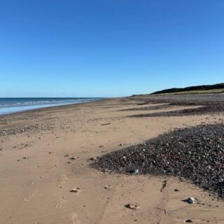 Never-ending beach