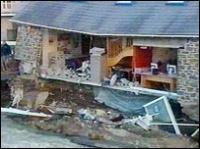 Flood damage in Aberaeron