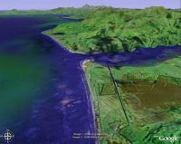 The local area from Google Earth